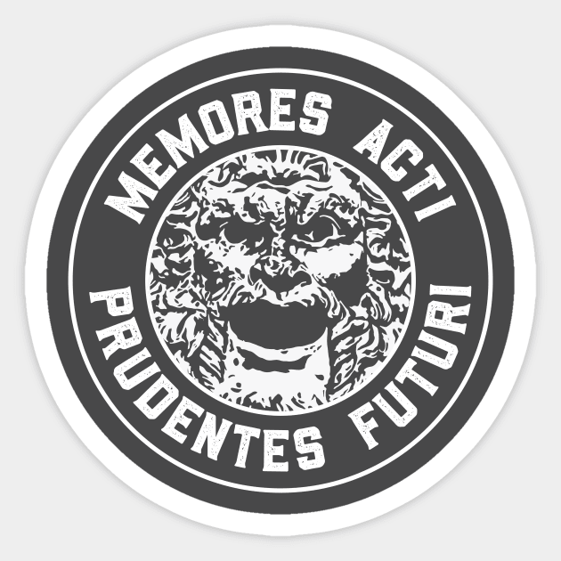 MEMORES ACTI PRUDENTES FUTURI Sticker by jazzworldquest